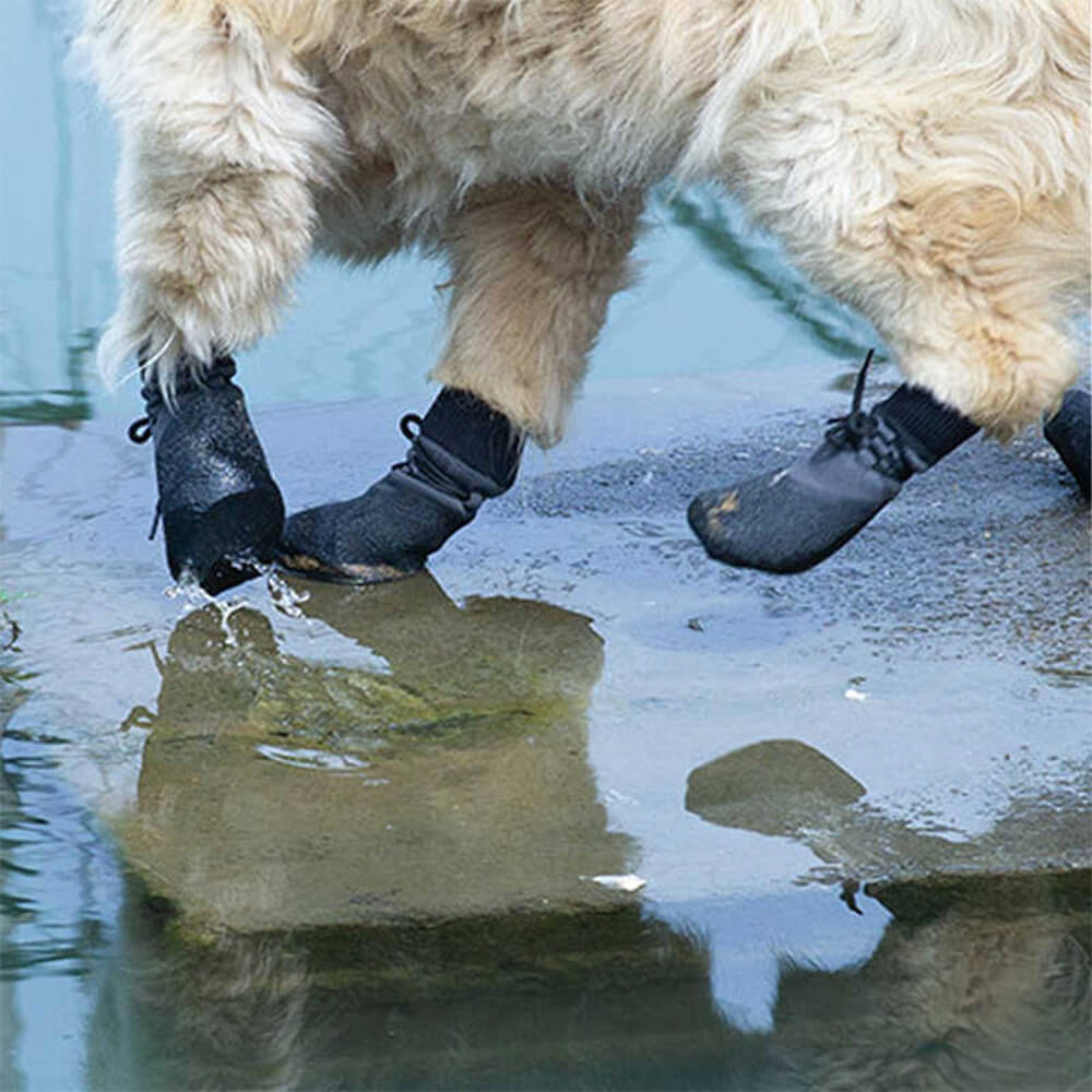 Outdoor Waterproof Breathable Hiking Running Anti-slip Dog Boots