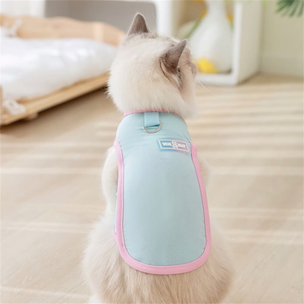 Breathable Pastel Dog Harness Vest - Comfortable and Stylish for Everyday Wear