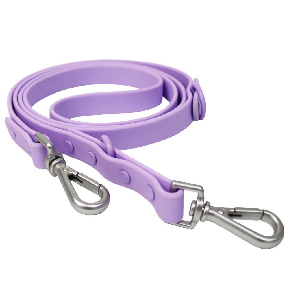 PVC Waterproof Dog Traction Rope | Durable Macron Color Harness&Collar & Dispenser