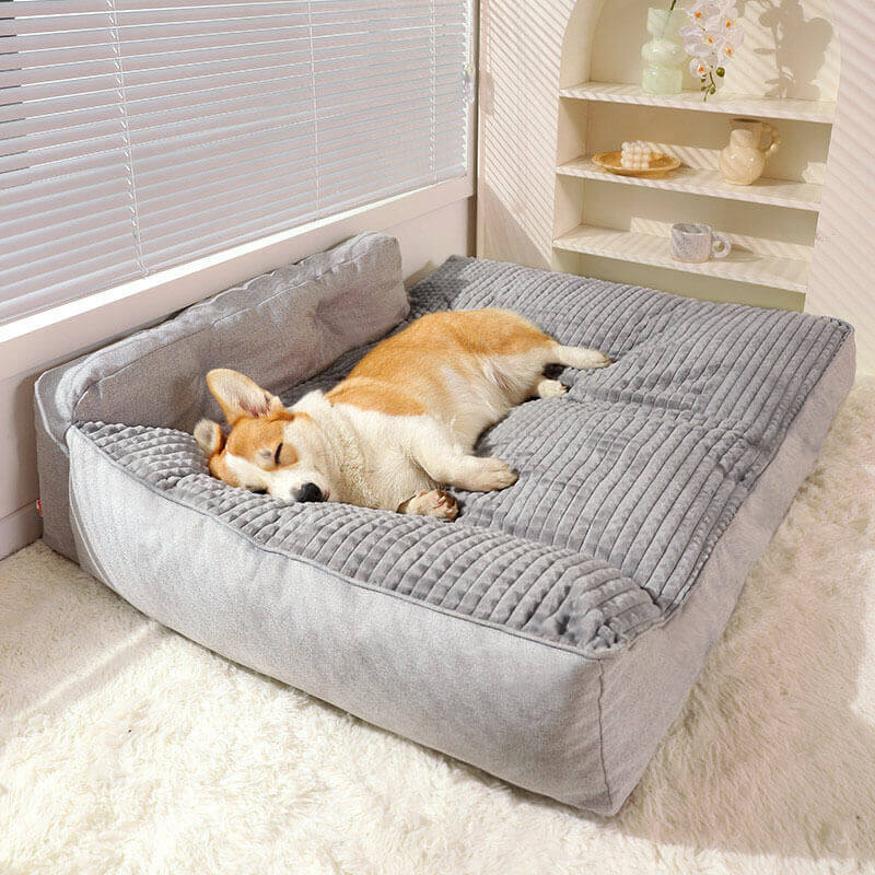 Cama tipo almohada para perros y gatos, lavable, grande, gruesa, para todas las estaciones