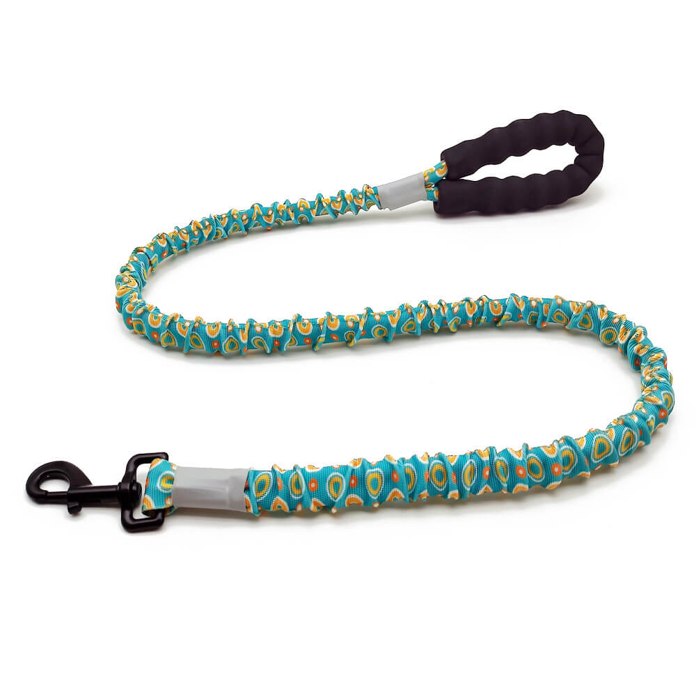 <tc>Color</tc>Correa y collar para perros grandes con cuerda de tracción de alta elasticidad