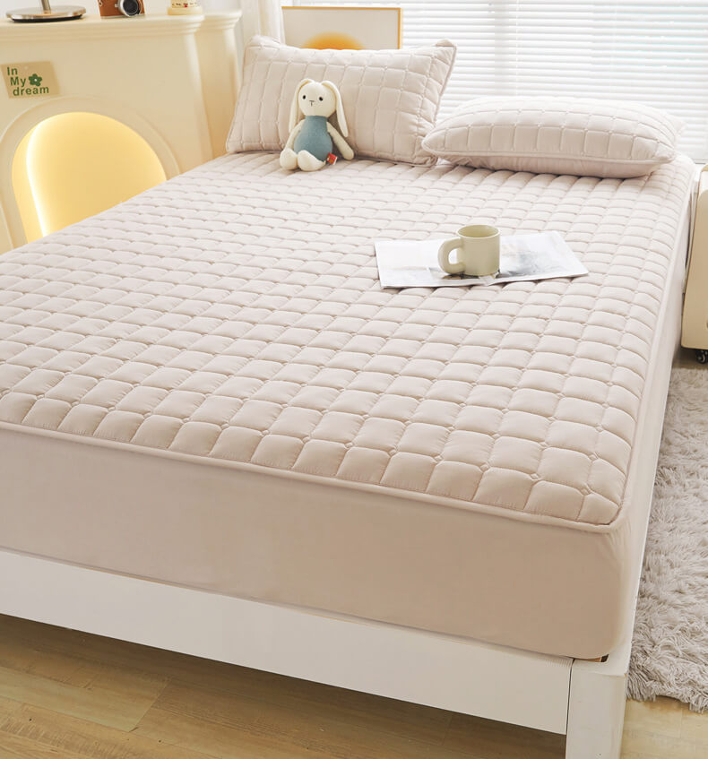 Housse de protection de matelas imperméable à enveloppe confortable