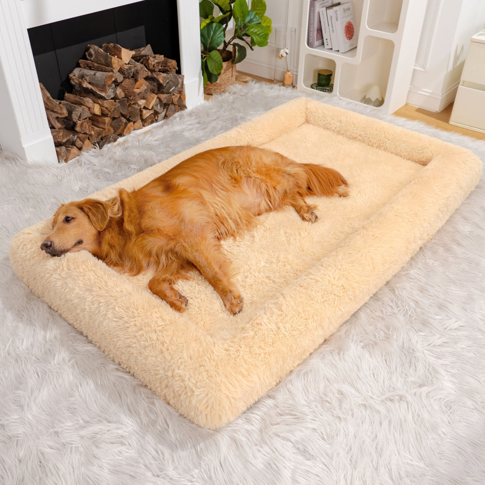 Luxury Super Large Sleep Deeper Oval Bed Human Dog Bed