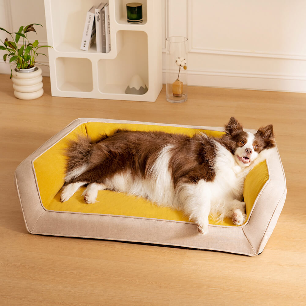 Sofá cama ortopédico cómodo para perros con soporte completo Ultimate Lounger