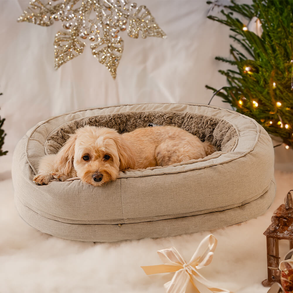 Donut Fluffy Orthopedic Dog Bed