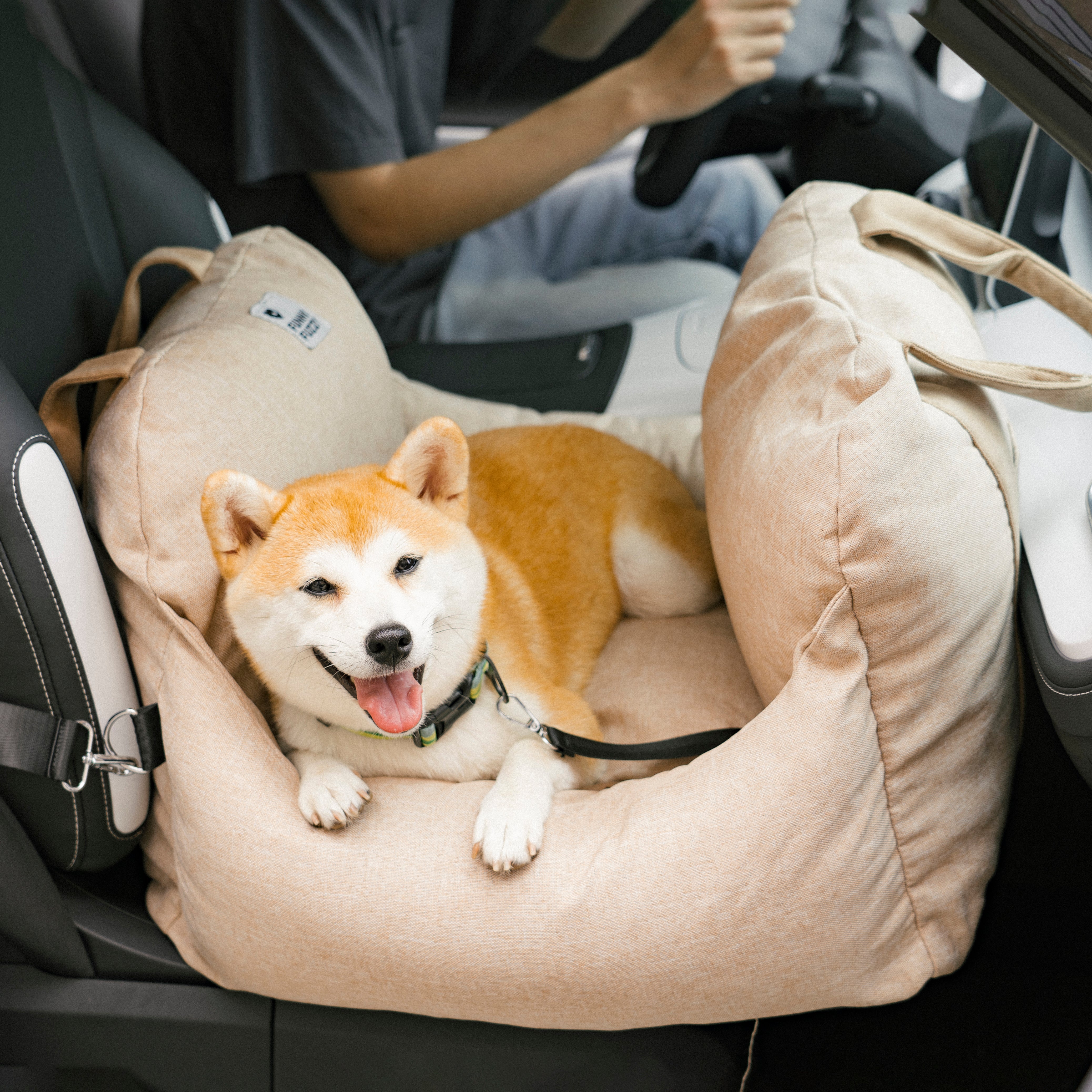 Travel Safety Puppy Dog Car Seat Bed - First Class