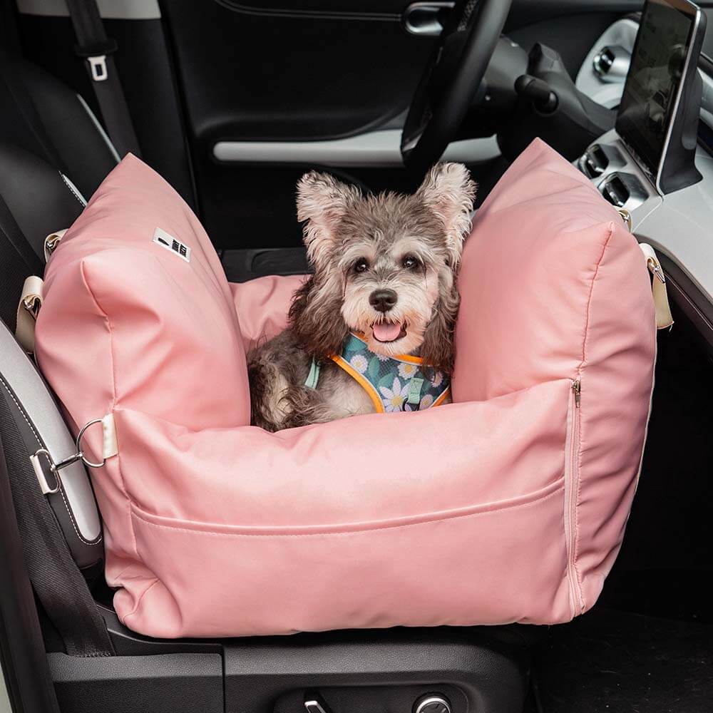 Lit de siège d'auto pour chien - Première classe