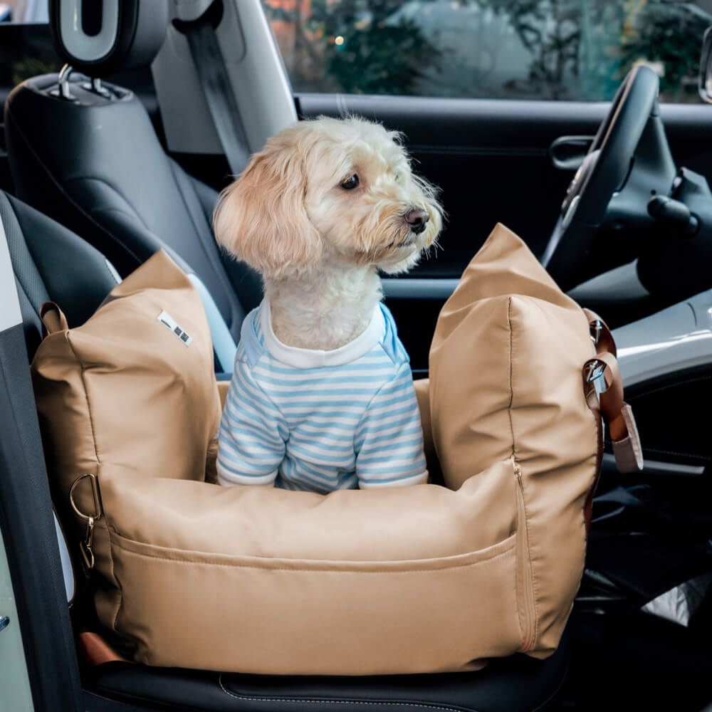 Lit de siège d'auto pour chien imperméable - Première classe