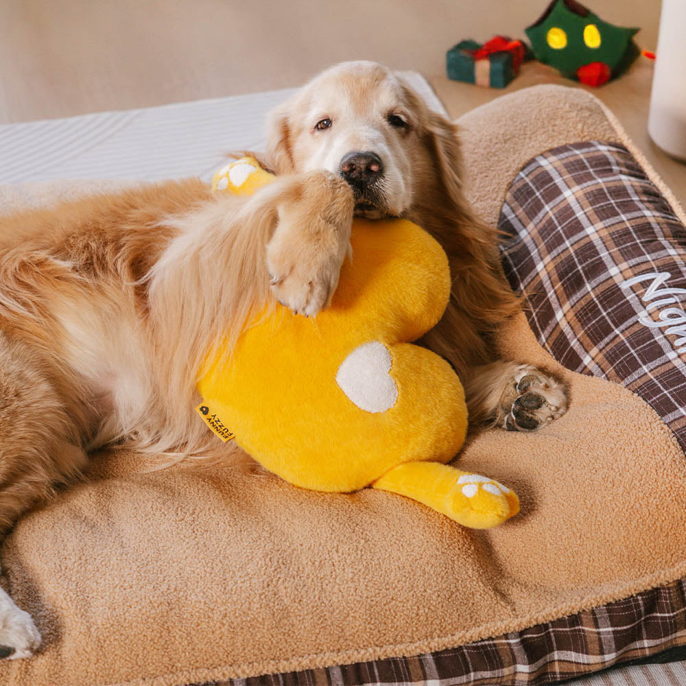 FUNNYFUZZY Plush Cozy Pillow - Hug Heart