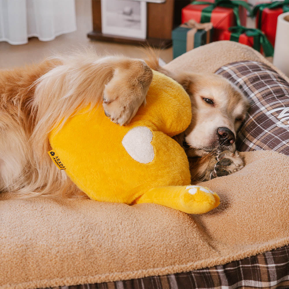 FUNNYFUZZY Plush Cozy Pillow - Hug Heart