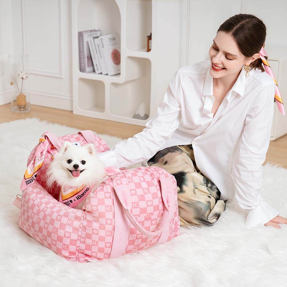 FUNNYFUZZY X Klarna Animal de compagnie et humain Foulard