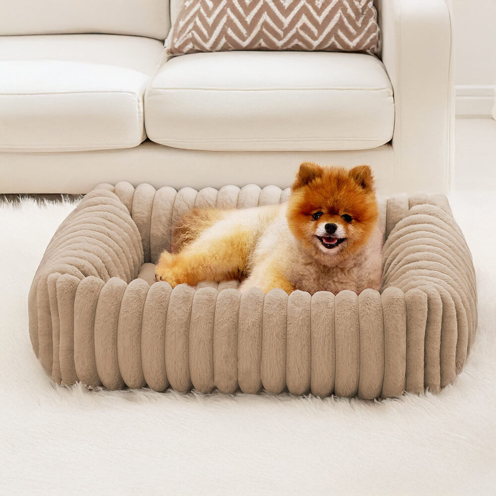 Warmth Cozy Four-Sided Orthopedic Support Bolstered Dog & Cat Bed