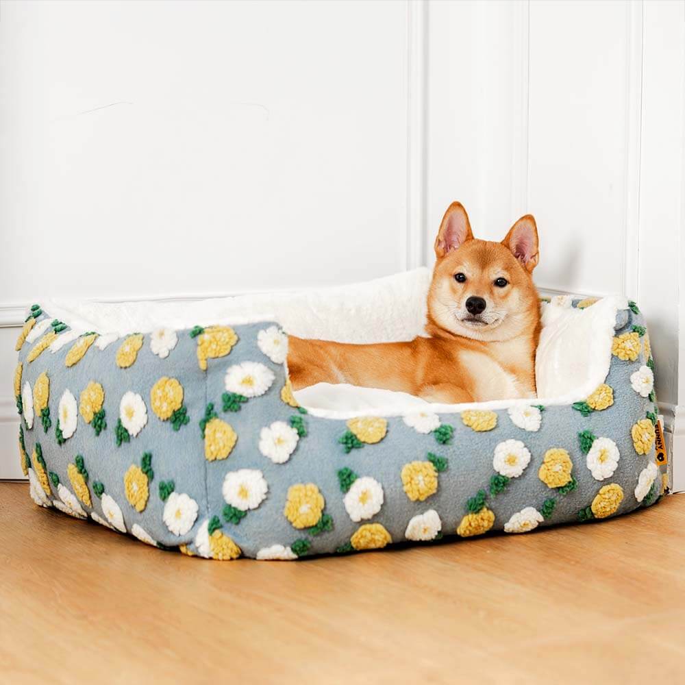 Square Bread Dog Bed