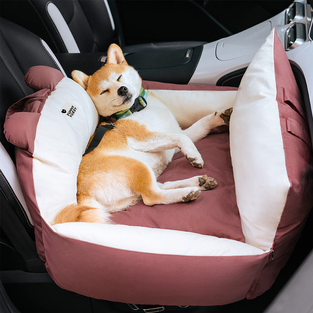 Fun Zootopia Series Travel Safety Cama grande para asiento de coche para perros