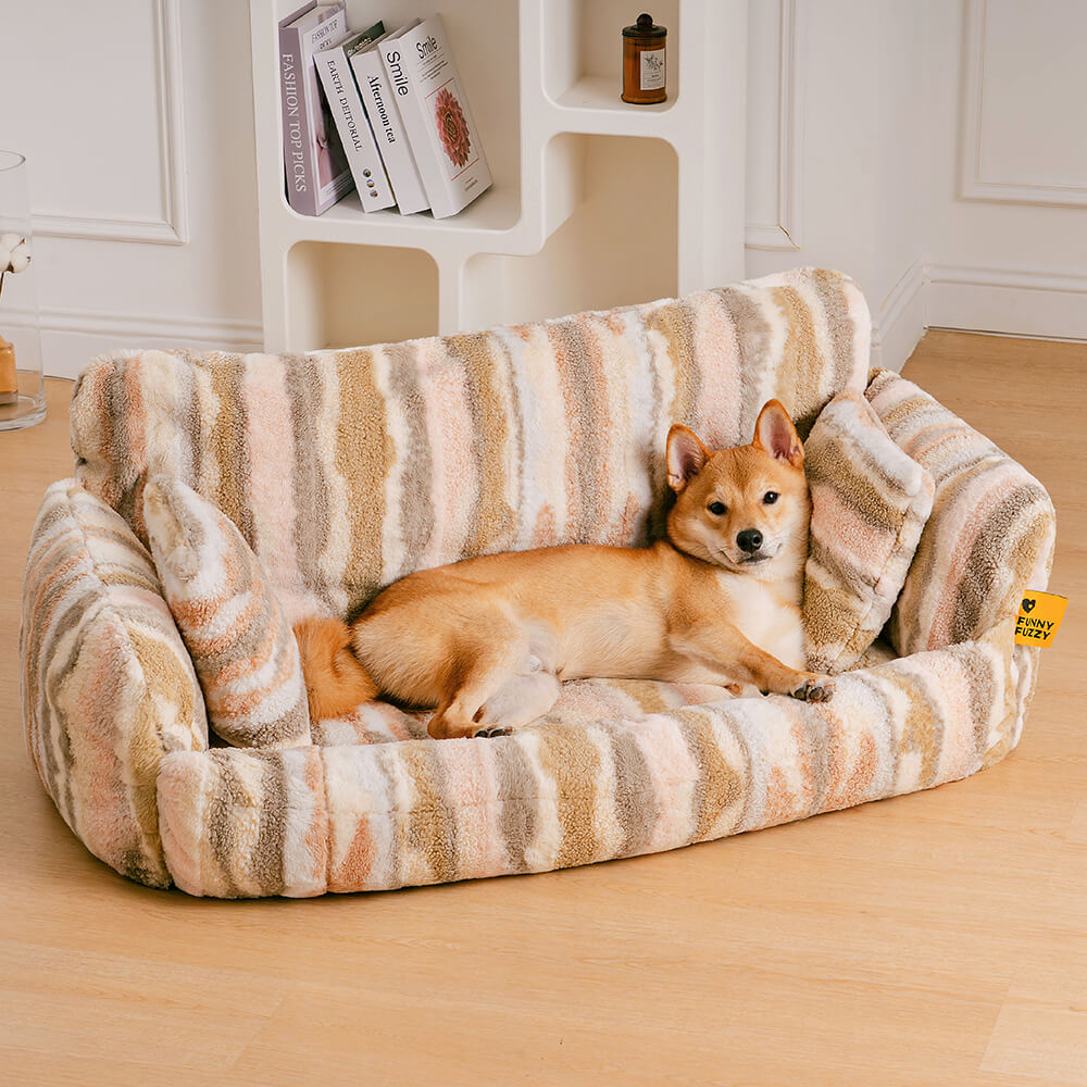 Canapé-lit douillet extra large pour chien et chat Nordic Fluffy