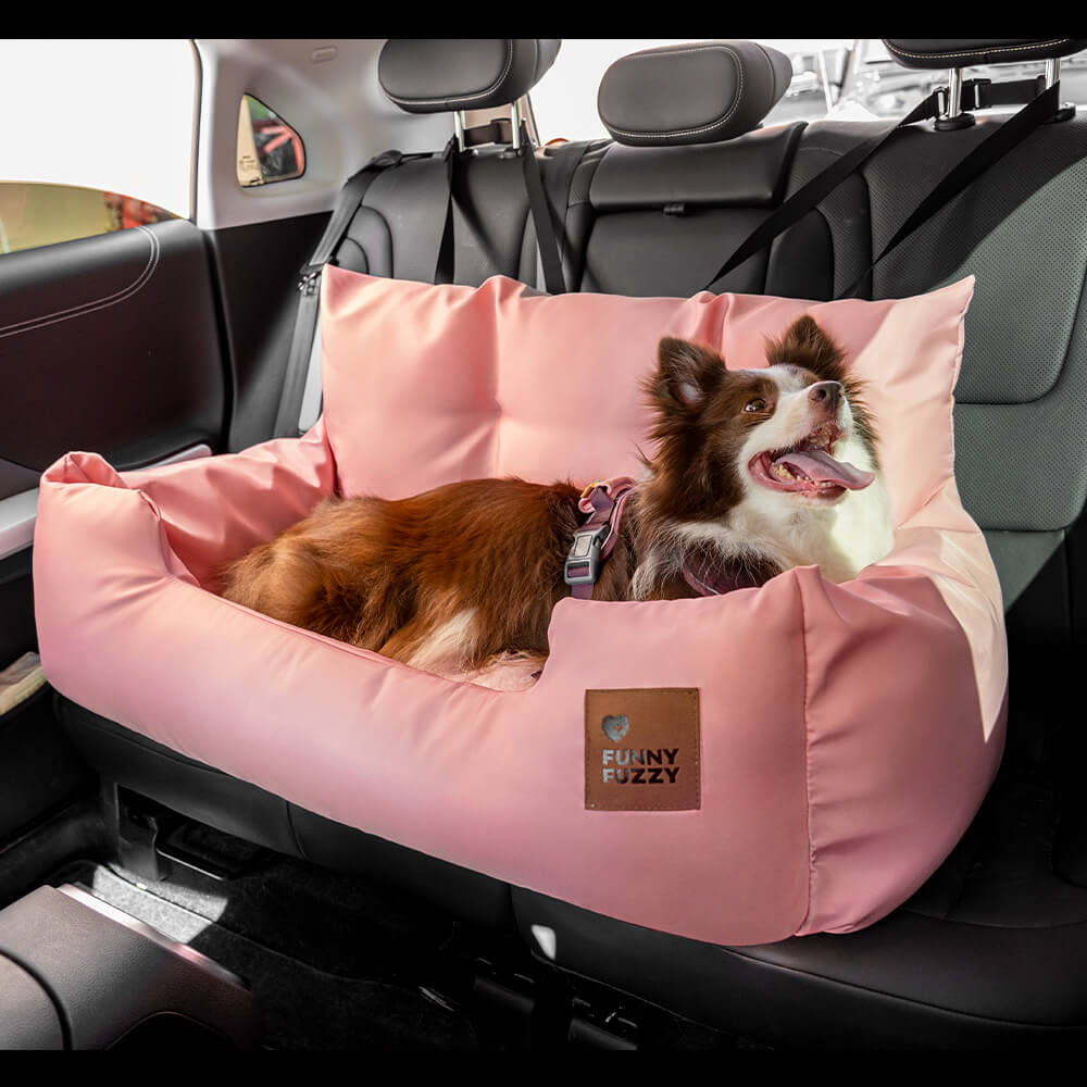 Traversin de voyage pour chien de taille moyenne et grande taille, lit de siège arrière de voiture