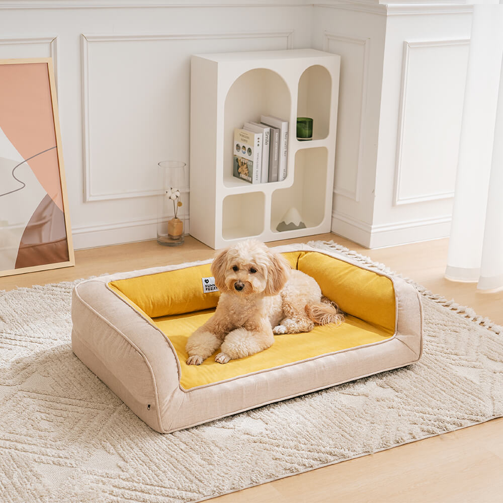 Sofá cama ortopédico cómodo para perros con soporte completo Ultimate Lounger