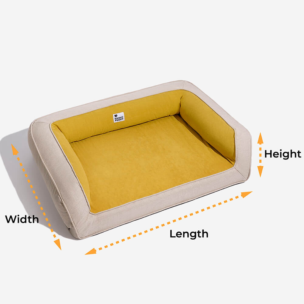 Ultimate Lounger Full Support Comfortable Orthopedic Dog Sofa Bed