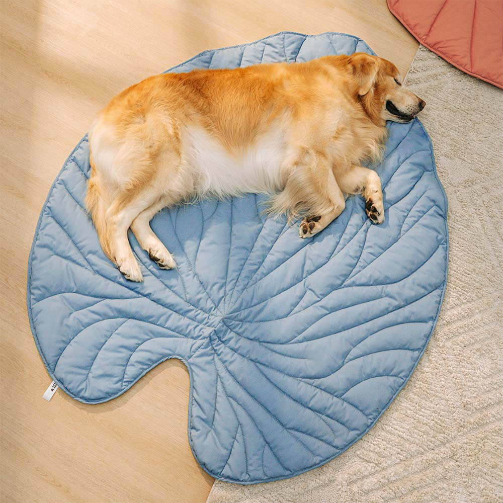 Super Large Leaf Shape Human Mat Dog Blanket