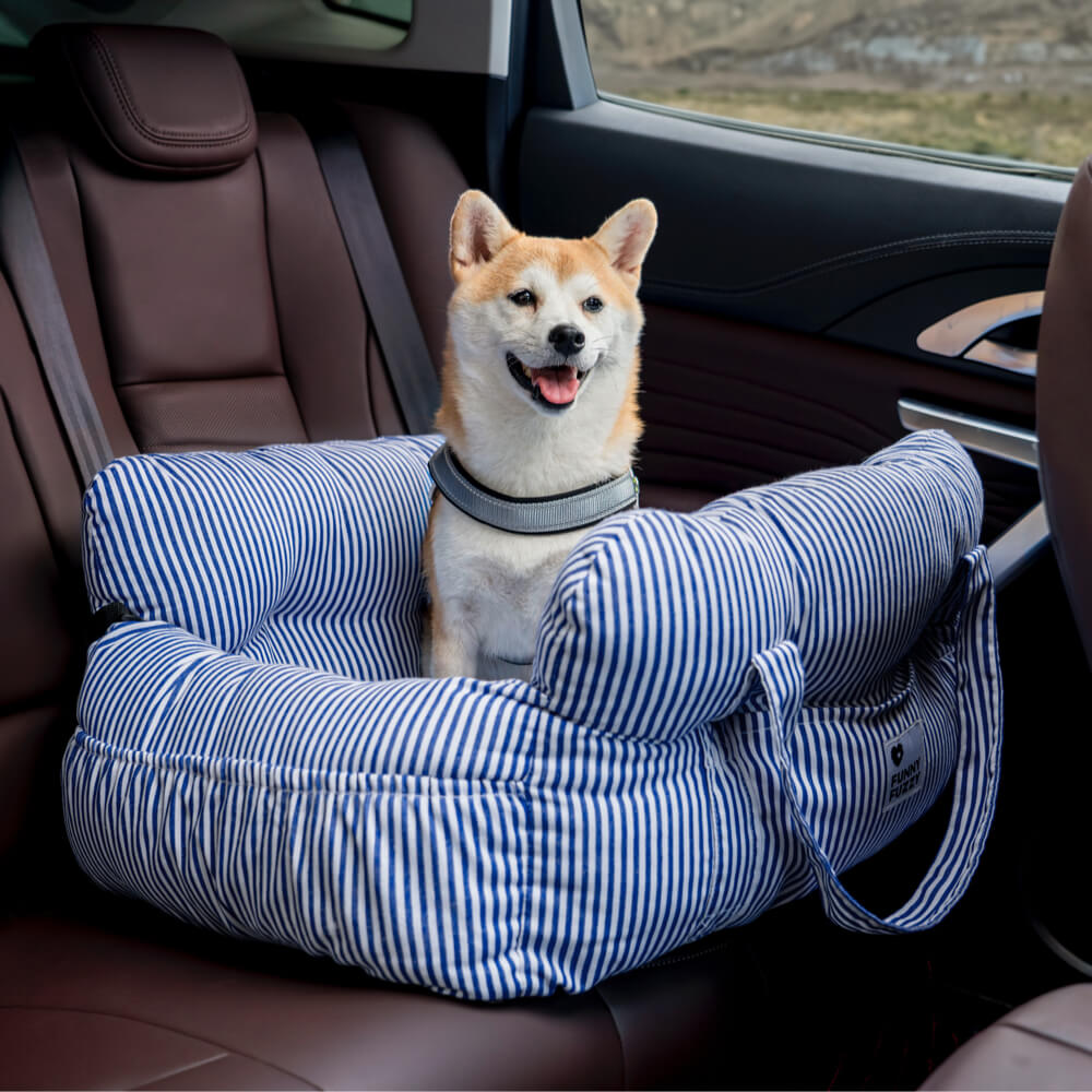 Cama de assento de carro para cachorro grande para passeio de lazer portátil para animais de estimação