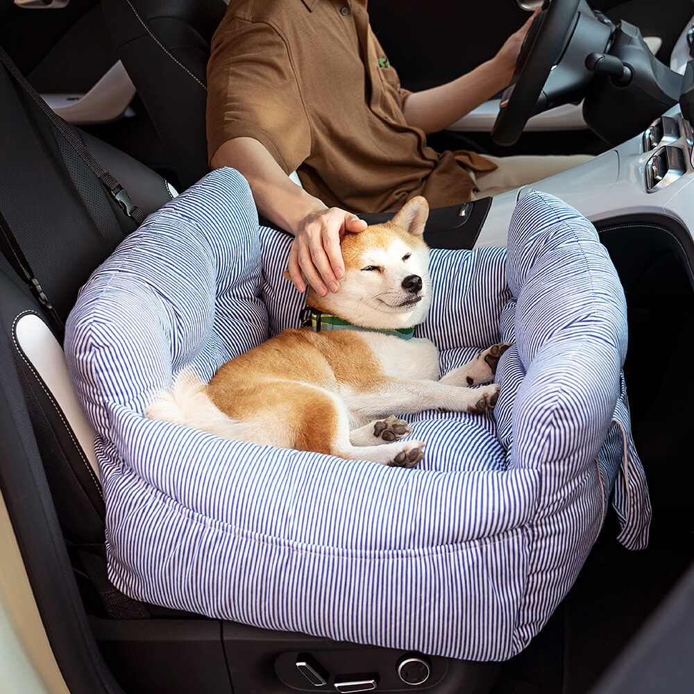 Cama para asiento de seguridad para perros y cachorros Travel Safety - Primera clase