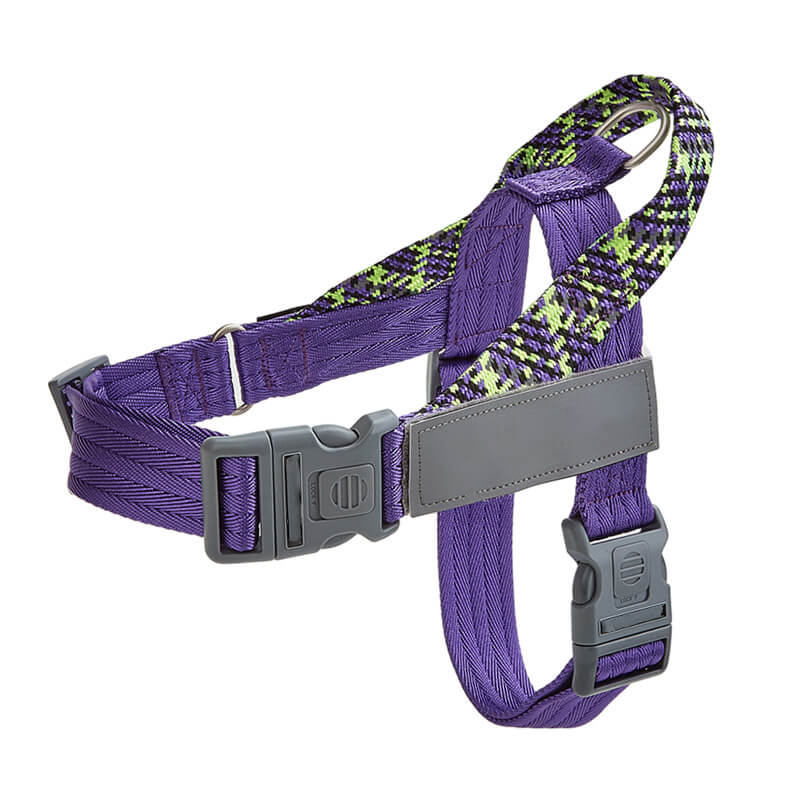 Reflective Buffer Anti Pull Large Dog Harness For Trunk