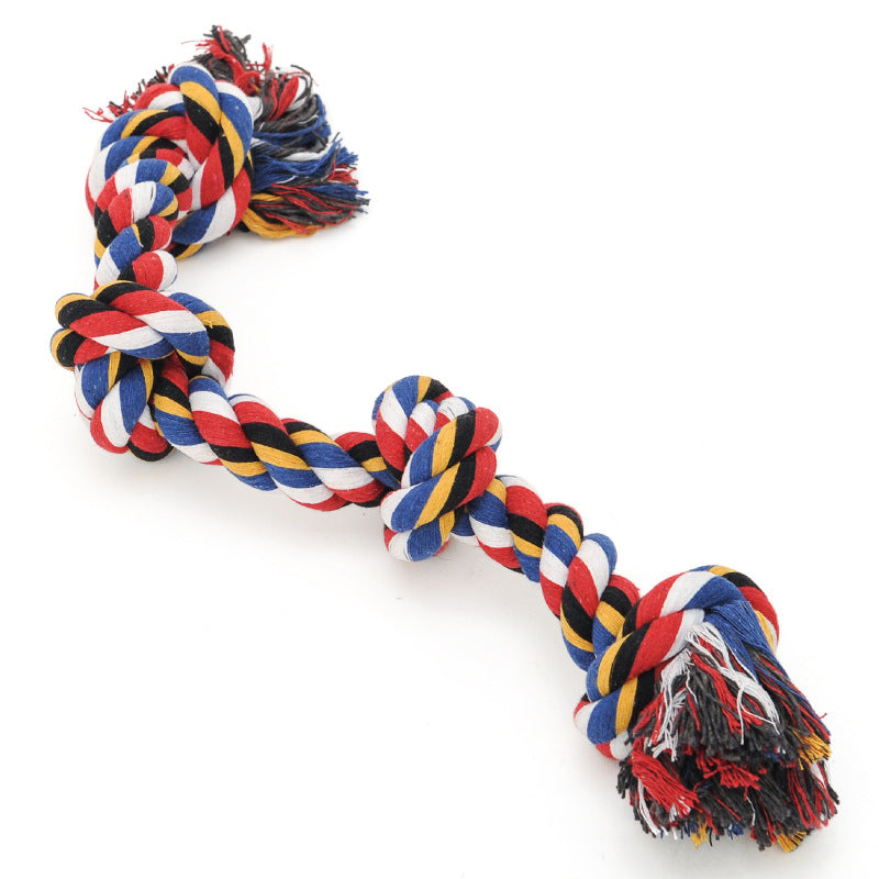 Rope Knot Tug Dog Interactive Toy