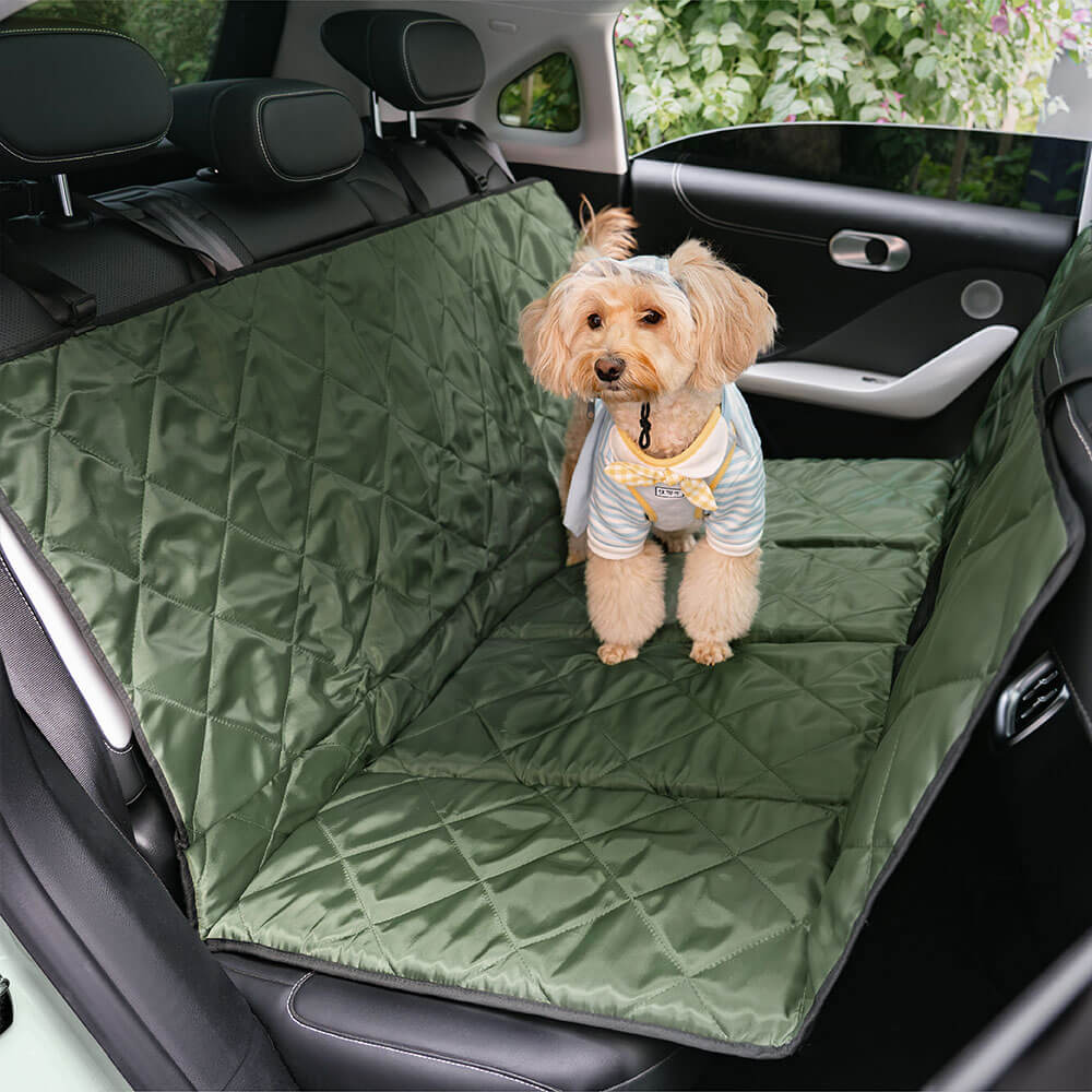 Lit de siège arrière de voiture pliable pour chien, portable et imperméable, voyage