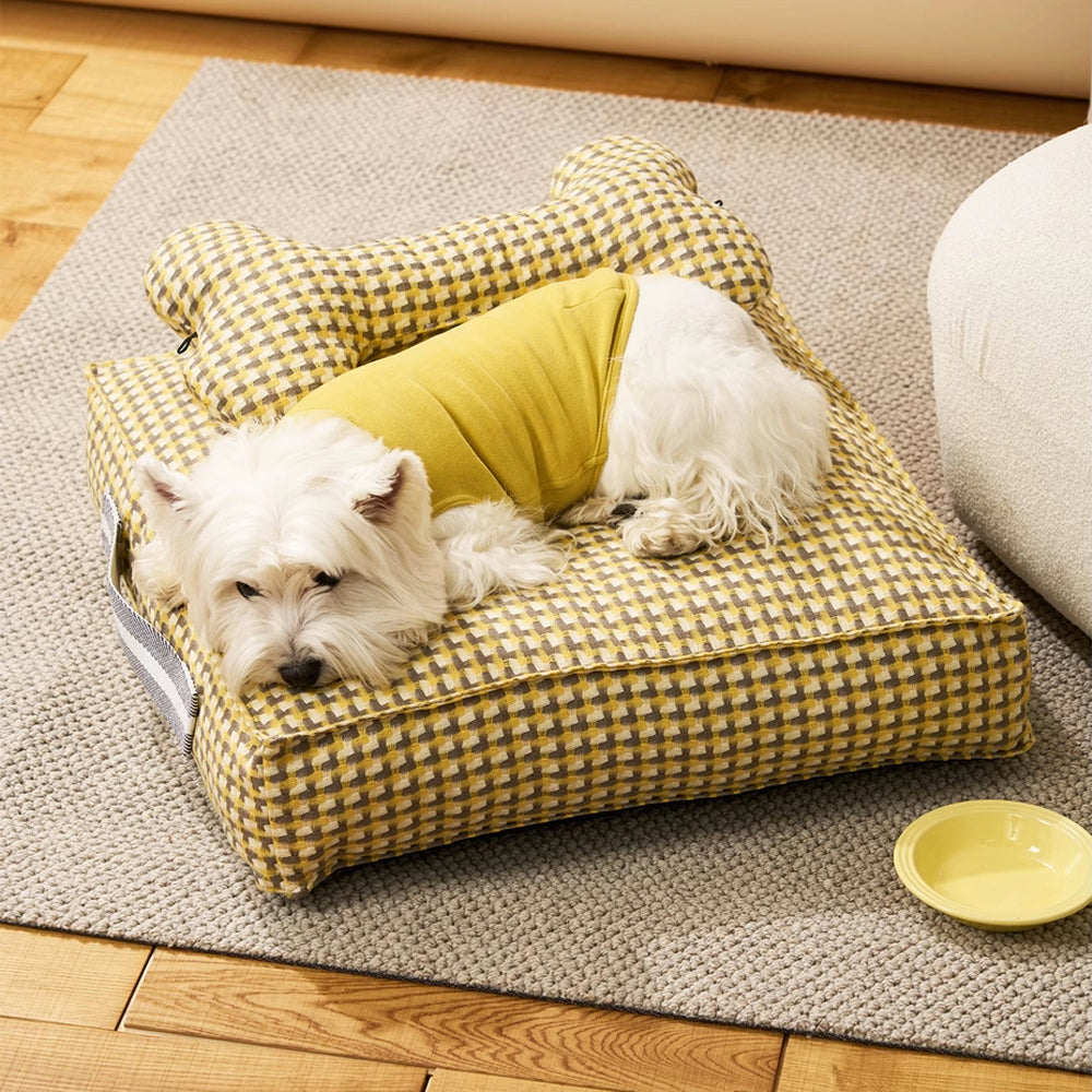 Cama calmante para perros Sweet Dreams con forma de gofre