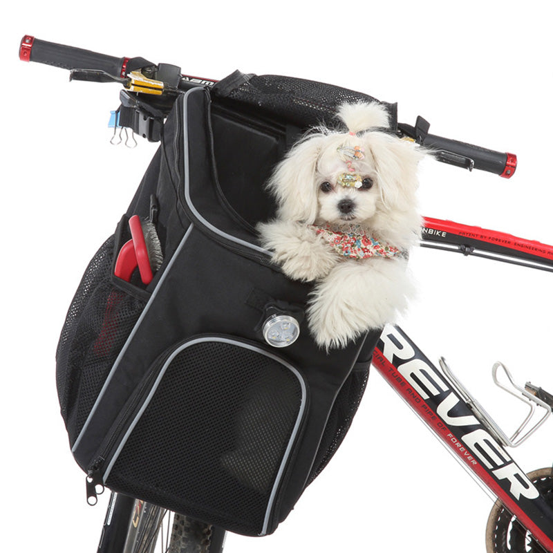 Sac à dos multifonctionnel pour porte-vélos pour chien et chat