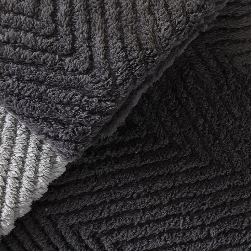 Thickened Plush Herringbone Non-slip Couch Cover