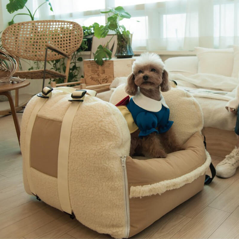 Cama grande del asiento de coche del perro del protector del cachorro de la seguridad del viaje