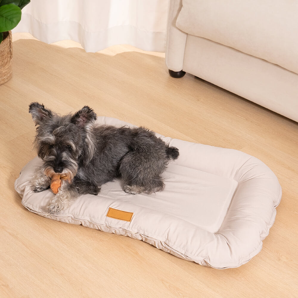 Lit orthopédique annuel pour chien en mousse à mémoire de forme imperméable