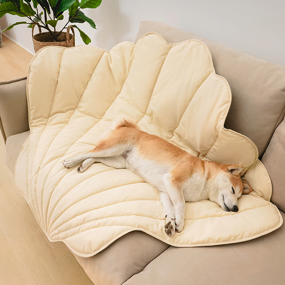 Super Large Seashell Shape Human Mat Dog Blanket