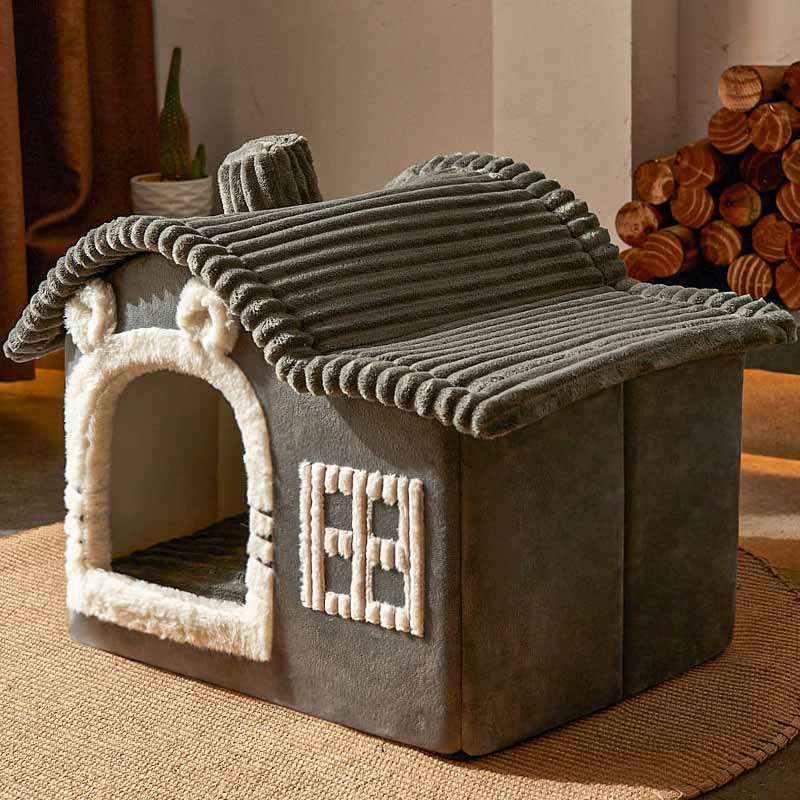 Halbgeschlossenes Katzenbett von House Design