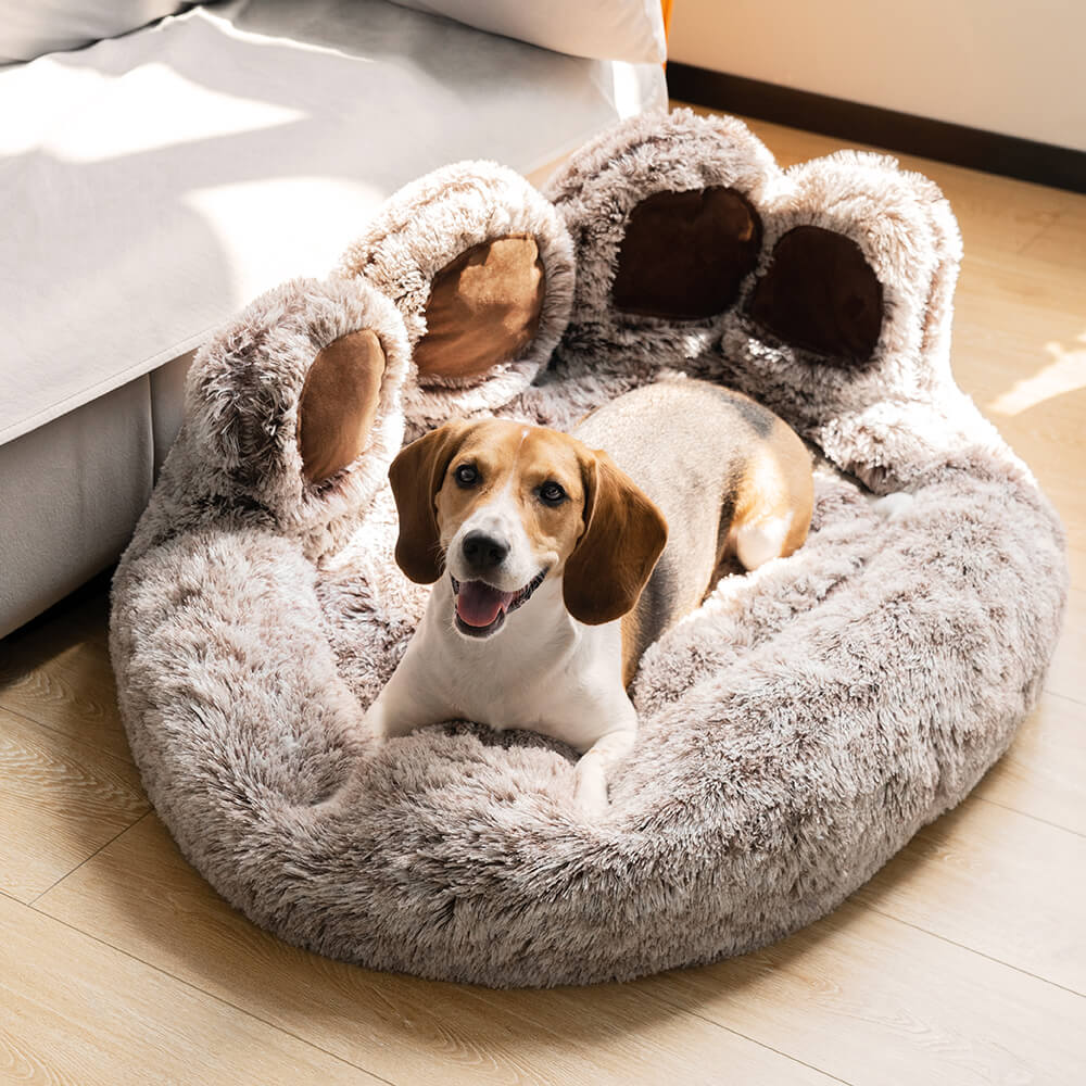 Großes rundes Hundebett – Fuzzy Paw