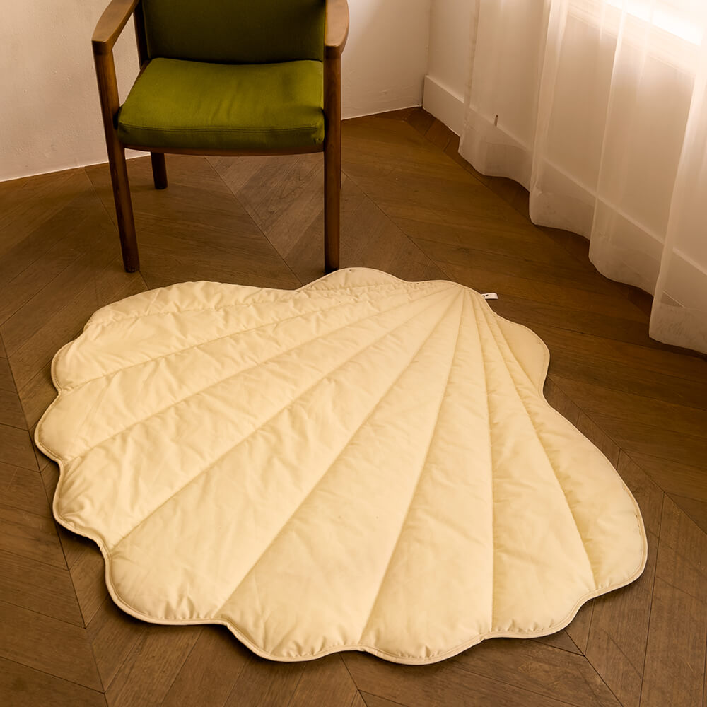 Super Large Seashell Shape Human Mat Dog Blanket