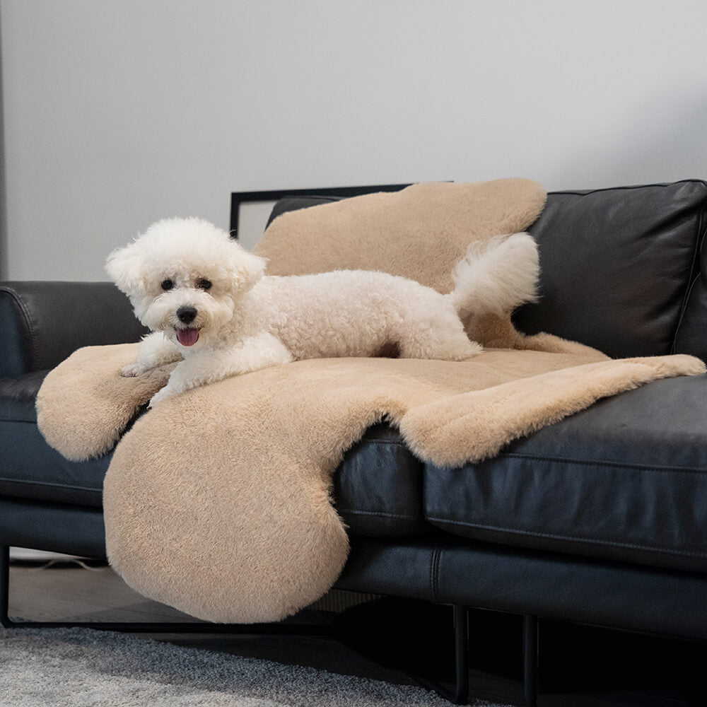 Teddy Bear Shaped Fluffy Large Pet Mat