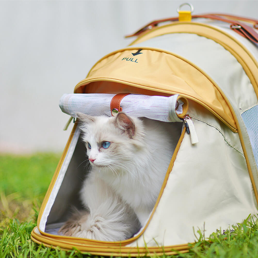 Transformers Pro Travel Camping Tent Cat Backpack