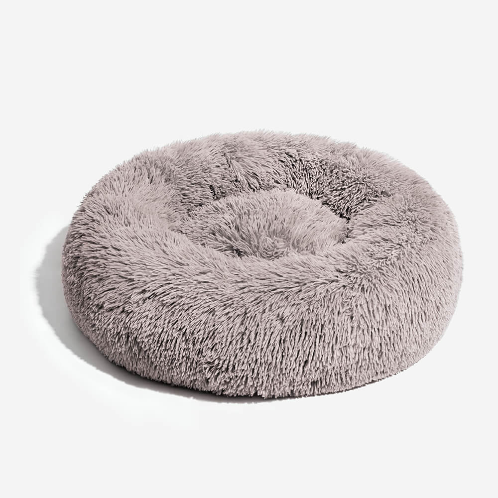 Lit rond et moelleux pour chien